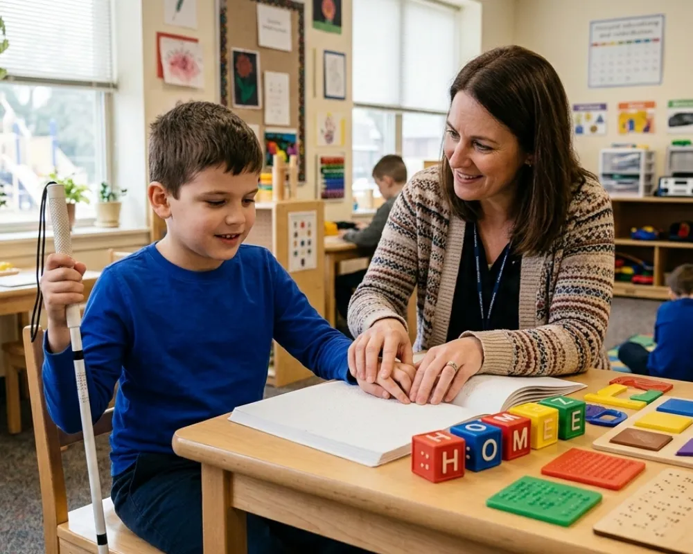 Görme Engelli Bireyler Destek Eğitimi